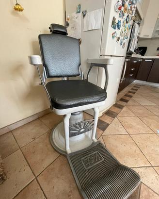 Sedia da barbiere condor originale anni 50/60