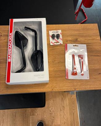 Kit specchietti universale Barracuda