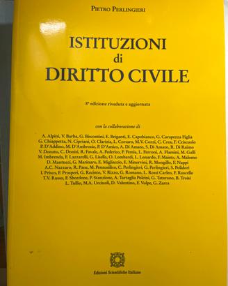 perlingieri istituzione diritto privato 8 edizione