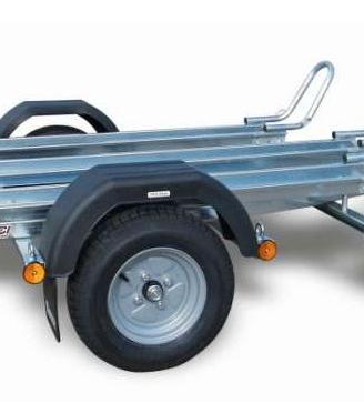 Noleggio carrello porta moto Cresci PT6 TM6