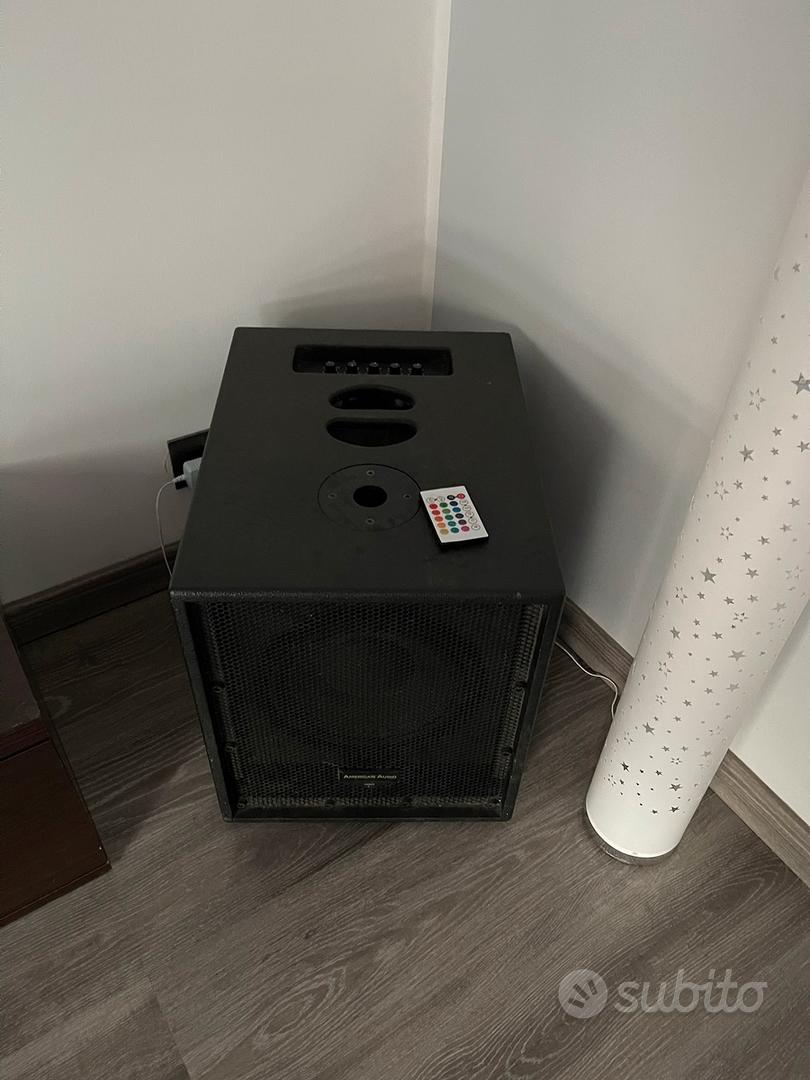 Subwoofer bamplificato american audio 10” Audio/Video In vendita a