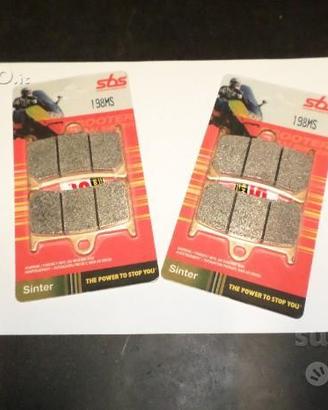 2 due coppie pastiglie sbs yamaha tmax 500 530