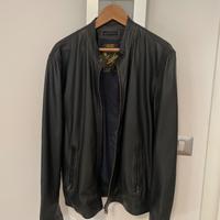 Giubbotto pelle bomboogie nero XL nuovo