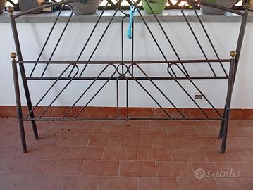 Letto in ferro battuto  