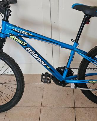 bici rollmar blu