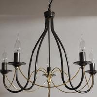 Lampadario a 5 bracci