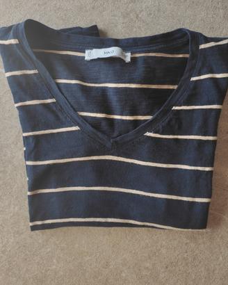 maglia a V Mango