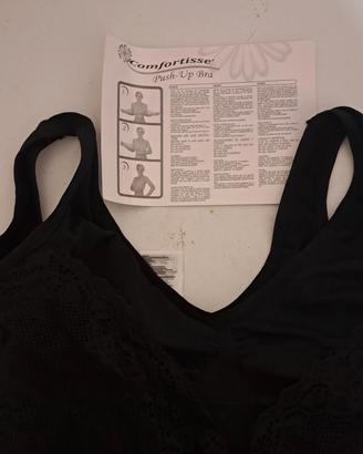 reggiseno contenitivo push up bra tg XL