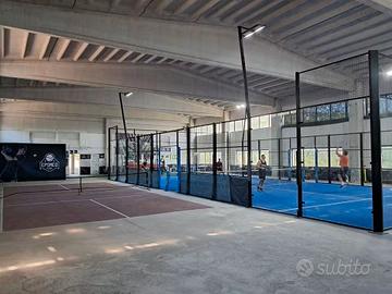 Campo da padel completo già smontato