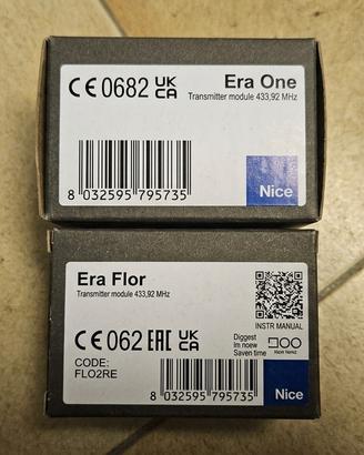 Telecomandi Nice Era One e Era Flor - 2 pezzi disp