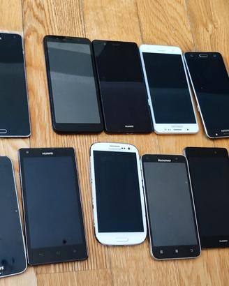 cellulari Samsung e Huawei perfetti