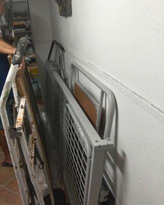 letto ortopedico+ sedia a rotelle