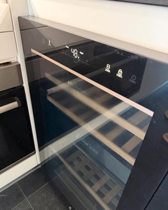 Coppia Cantinette Vino Haier Dual Space nere
