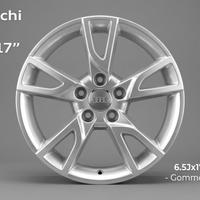 Set 4 Cerchi Originali Audi Q3 17" - Modello 8U - 
