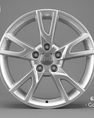 Set 4 Cerchi Originali Audi Q3 17" - Modello 8U - 