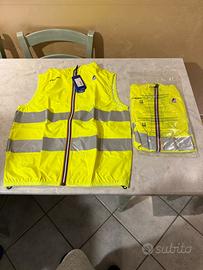 GILET ALTA VISIBILTÁ FLUO