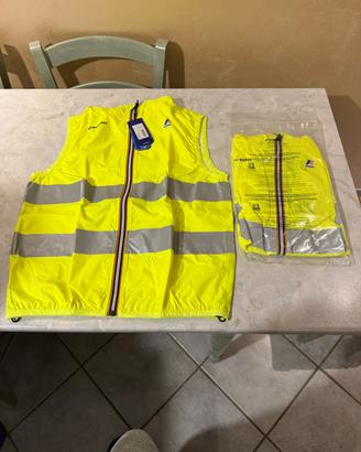 GILET ALTA VISIBILTÁ FLUO