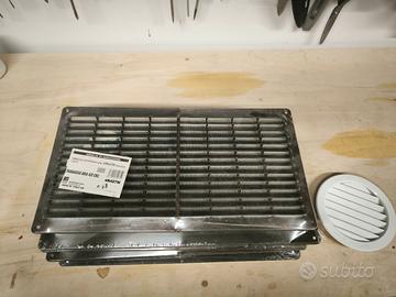 Griglia di areazione+ bocchettone tondo