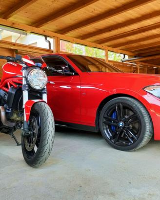 Moto ducati monster stripe 821