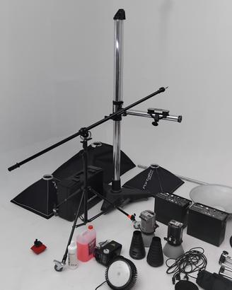 attrezzatura studio fotografico