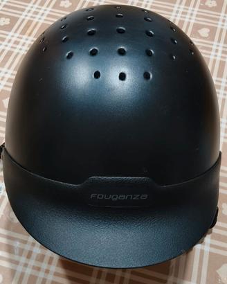 Elmetto da equitazione Fouganza nero