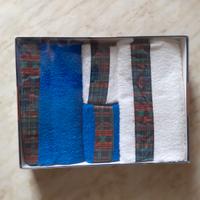 Gabel set spugne 2 asciugamani + 2 ospiti anni 80