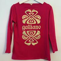 Maglia Galliano color ciliegia