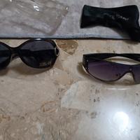 coppia due paia 2 occhiali da sole naj oleari