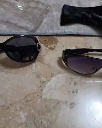 coppia due paia 2 occhiali da sole naj oleari