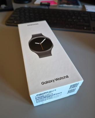 Samsung Galaxy Watch 8 graphite 44mm LTE 4G NUOVO!