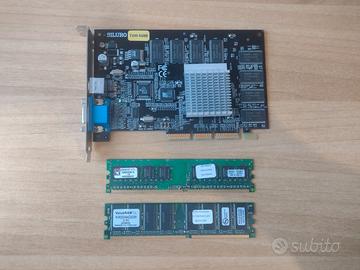 Scheda grafica e memorie Ram