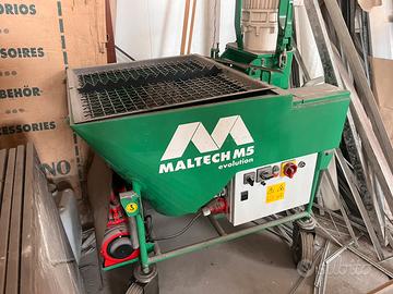 Pompa intonacatrice maltech m5