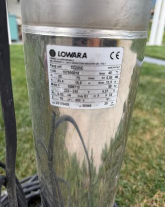 pompa sommergibile Lowara