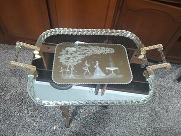 vassoio in vetro di murano 
