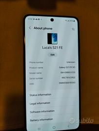 Samsung Galaxy S21 FE 5G  -128 gb