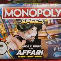 Gioco di società monopoly speed sfida il tempo