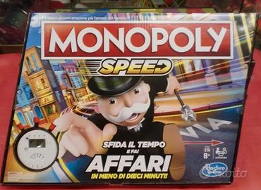 Gioco di società monopoly speed sfida il tempo
