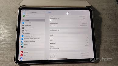 iPad Pro 11" (2018) – 512 GB Wi-Fi – Argento –