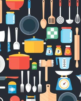 stock usato oggetti da cucina