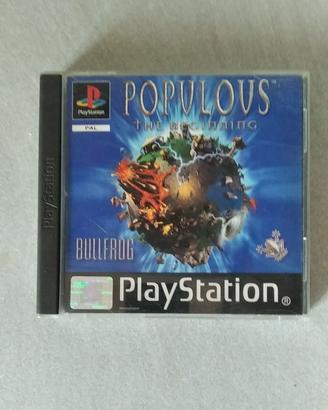 populous the beginning pal Ps1 Psx Psone