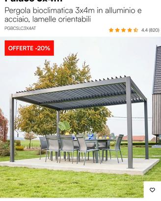 Pergola moderna