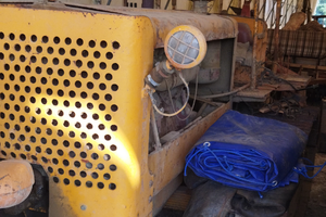 Trattore breda e attrezzi