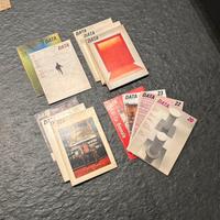 Lotto riviste data arte povera pistoletto griffa