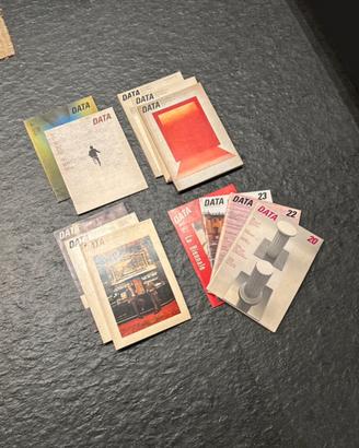 Lotto riviste data arte povera pistoletto griffa