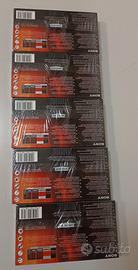 N°5 Cassette Nuove VHS Sony 60 Minuti 