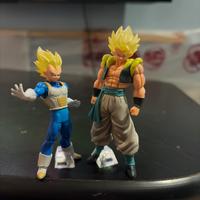 Vegeta e Gogeta super saiyan gashapon dragon ball