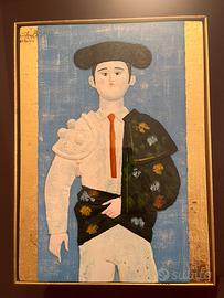 Opera Torero di Antonio Bueno, 1980, 57x49, 18/299