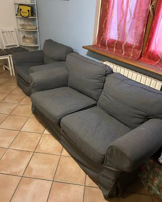 Divano piu poltrona ektorp ikea