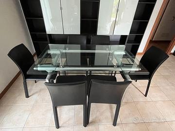 TAVOLO PER SOGGIORNO ABBINABILE A SEDIE