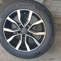 cerchi auto MAK 17" neri e diamantati